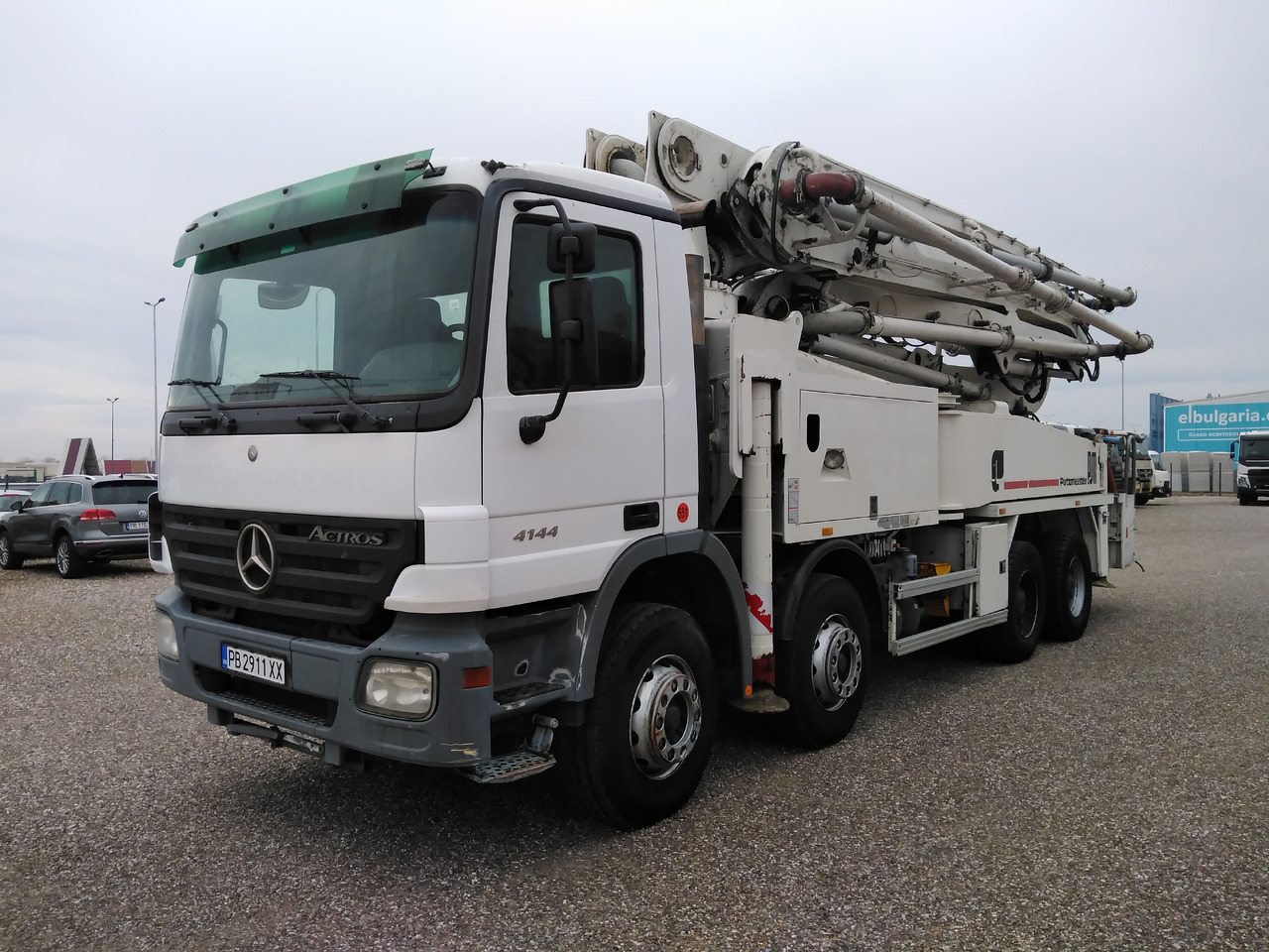 Mercedes-Benz ACTROS 4144 PUTZMEISTER M42 - משאית משאבת בטון: תמונה 3 Mercedes-Benz ACTROS 4144 PUTZMEISTER M42 - משאית משאבת בטון: תמונה 3
