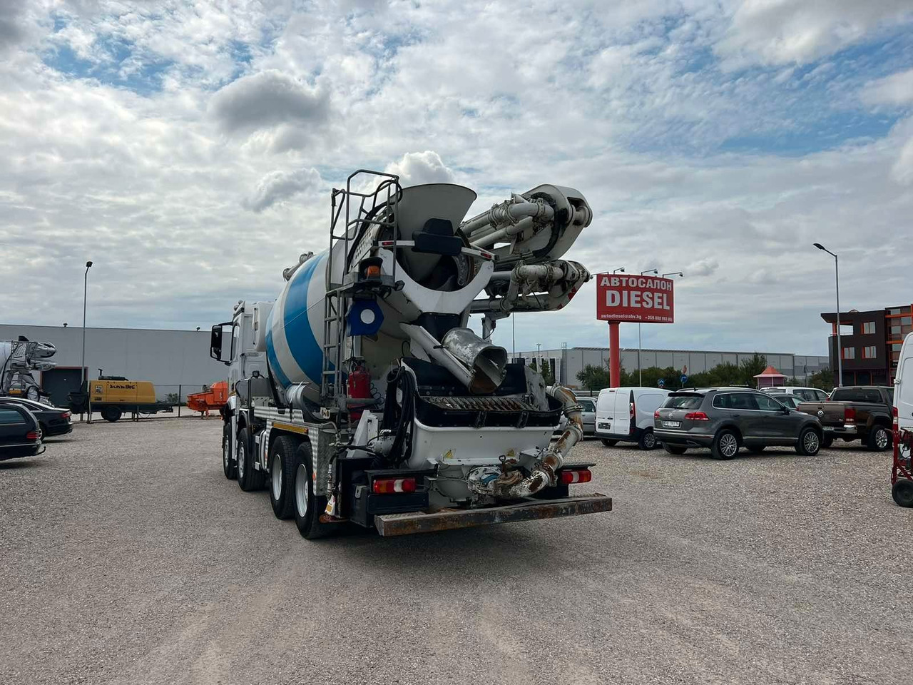 Mercedes-Benz AROCS 3251 CIFA MAGNUM MK28.4L - משאית משאבת מערבל: תמונה 5 Mercedes-Benz AROCS 3251 CIFA MAGNUM MK28.4L - משאית משאבת מערבל: תמונה 5