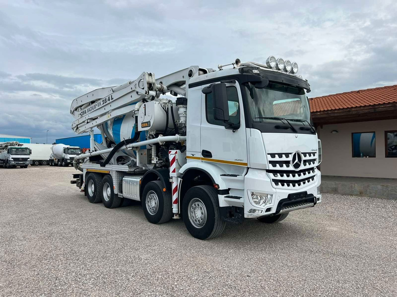 Mercedes-Benz AROCS 3251 CIFA MAGNUM MK28.4L - משאית משאבת מערבל: תמונה 1 Mercedes-Benz AROCS 3251 CIFA MAGNUM MK28.4L - משאית משאבת מערבל: תמונה 1