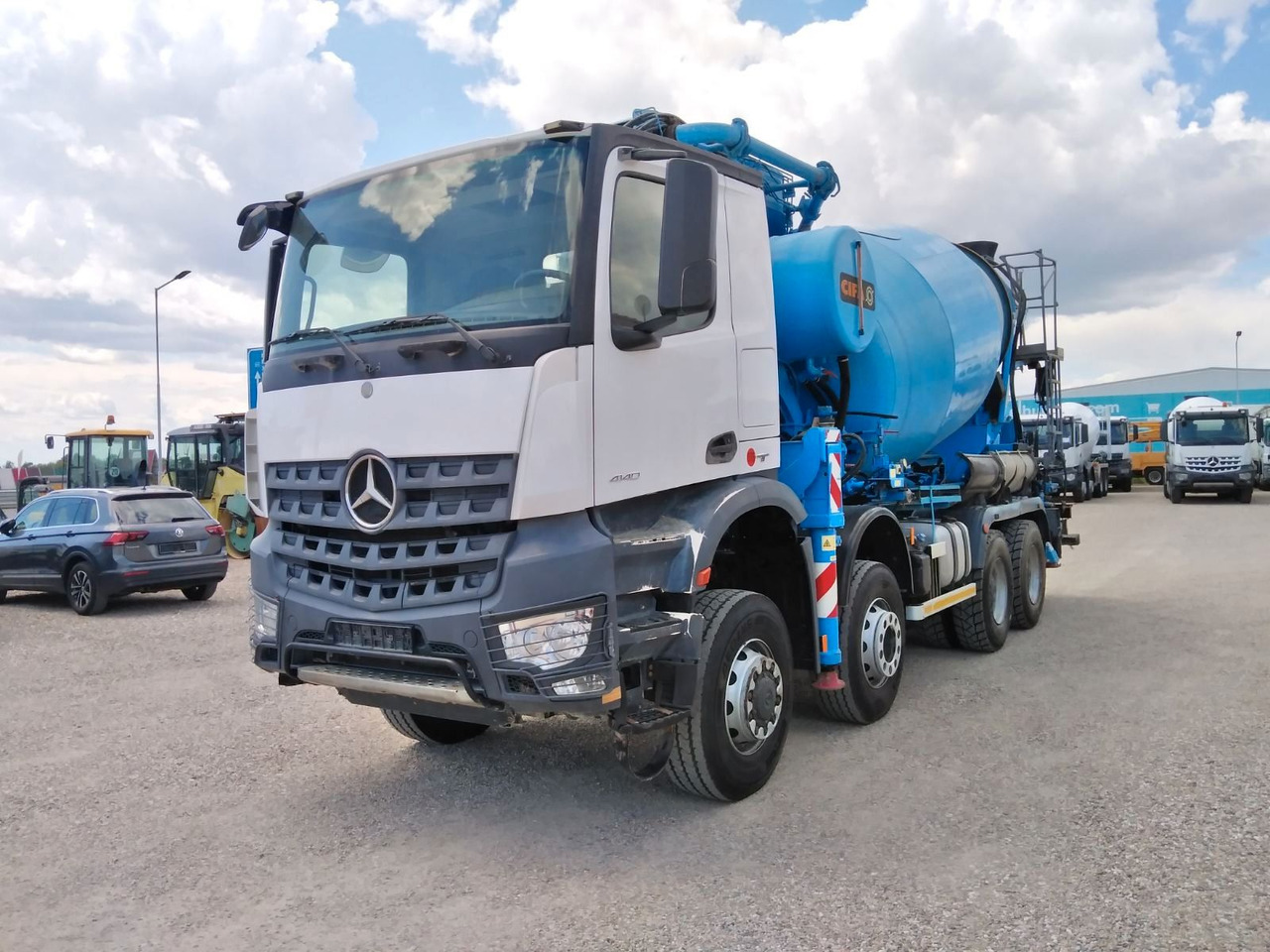 Mercedes-Benz AROCS 4140 CIFA MAGNUM MK28.4L 8X6 - משאית משאבת מערבל: תמונה 3 Mercedes-Benz AROCS 4140 CIFA MAGNUM MK28.4L 8X6 - משאית משאבת מערבל: תמונה 3