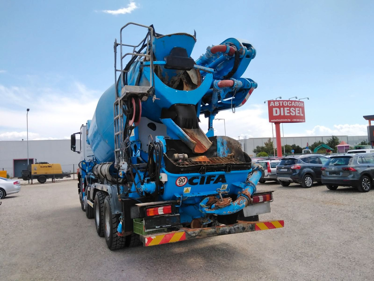 Mercedes-Benz AROCS 4140 CIFA MAGNUM MK28.4L 8X6 - משאית משאבת בטון: תמונה 5 Mercedes-Benz AROCS 4140 CIFA MAGNUM MK28.4L 8X6 - משאית משאבת בטון: תמונה 5