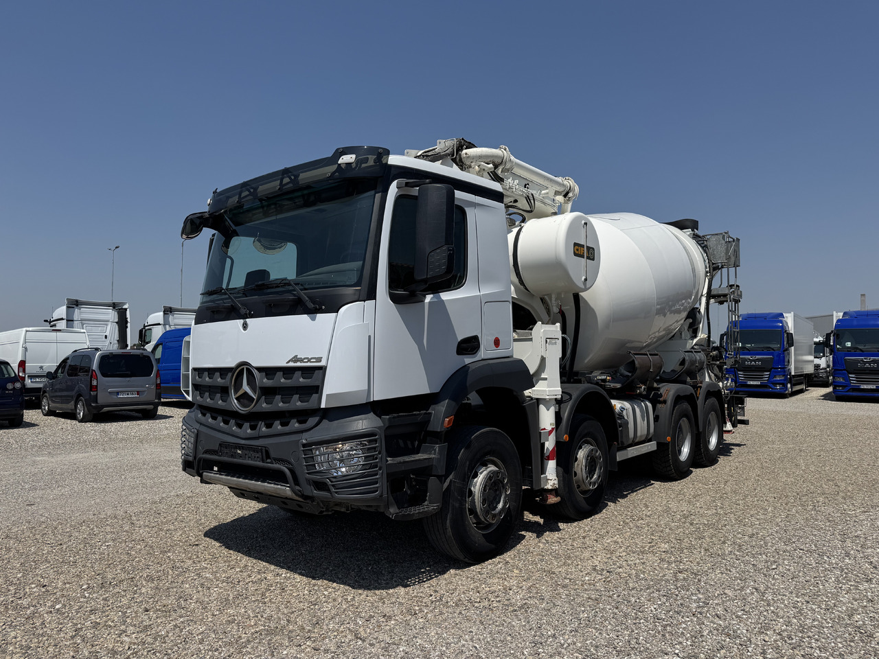 Mercedes-Benz AROCS 4143 CIFA MK28L-5 - משאית משאבת בטון: תמונה 3 Mercedes-Benz AROCS 4143 CIFA MK28L-5 - משאית משאבת בטון: תמונה 3