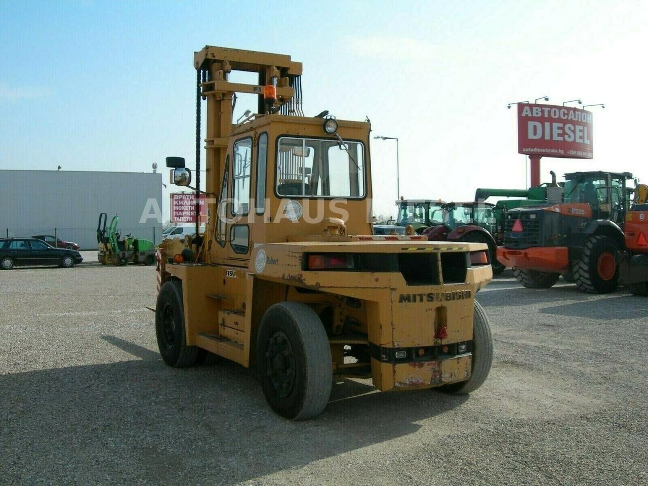 Mitsubishi FD 135 - מלגזת סולר: תמונה 5 Mitsubishi FD 135 - מלגזת סולר: תמונה 5