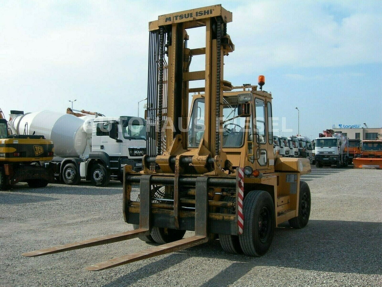 Mitsubishi FD 135 - מלגזת סולר: תמונה 3 Mitsubishi FD 135 - מלגזת סולר: תמונה 3