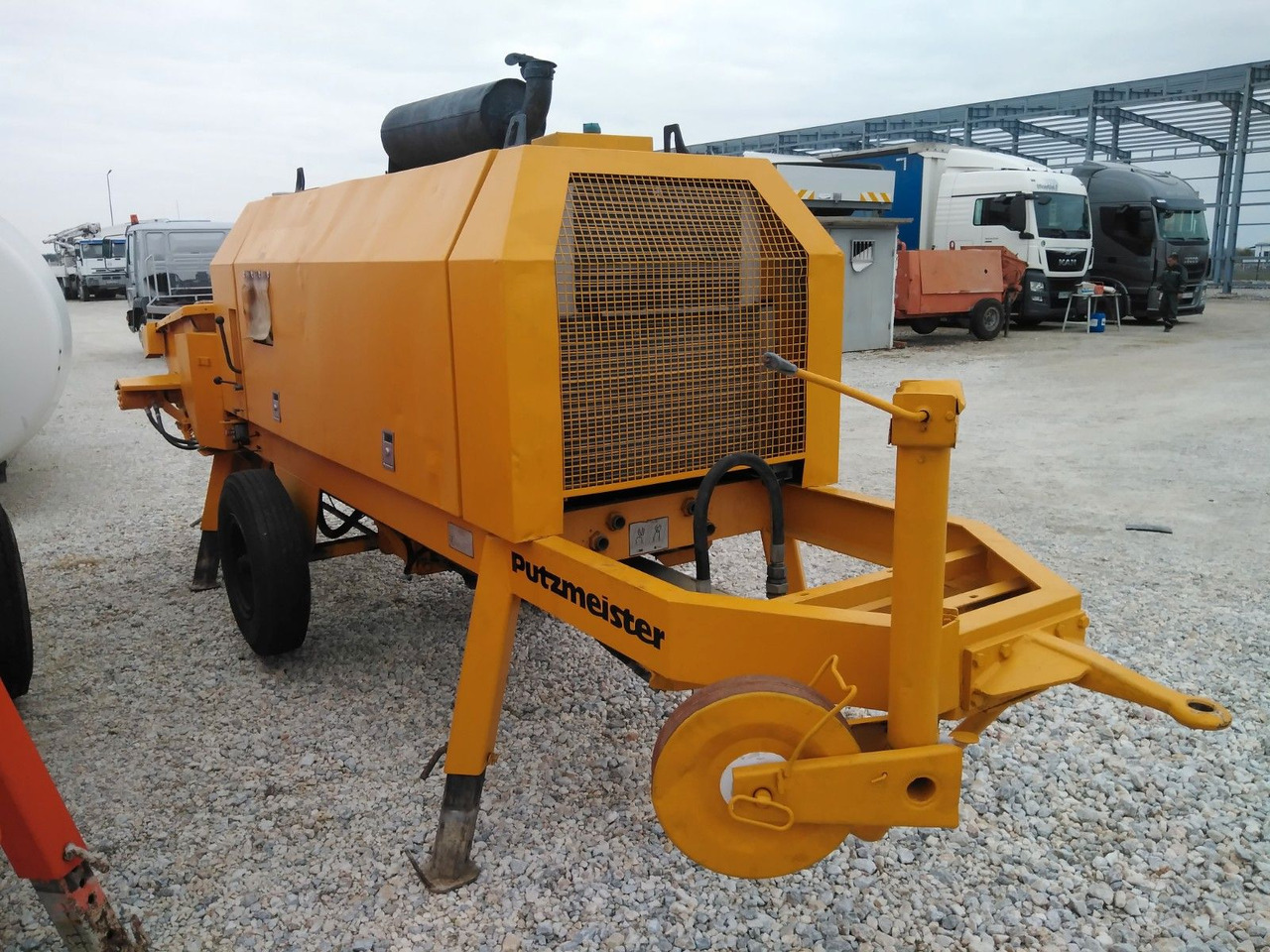 PUTZMEISTER BSA 1407 D - משאבת בטון נייחת: תמונה 2 PUTZMEISTER BSA 1407 D - משאבת בטון נייחת: תמונה 2