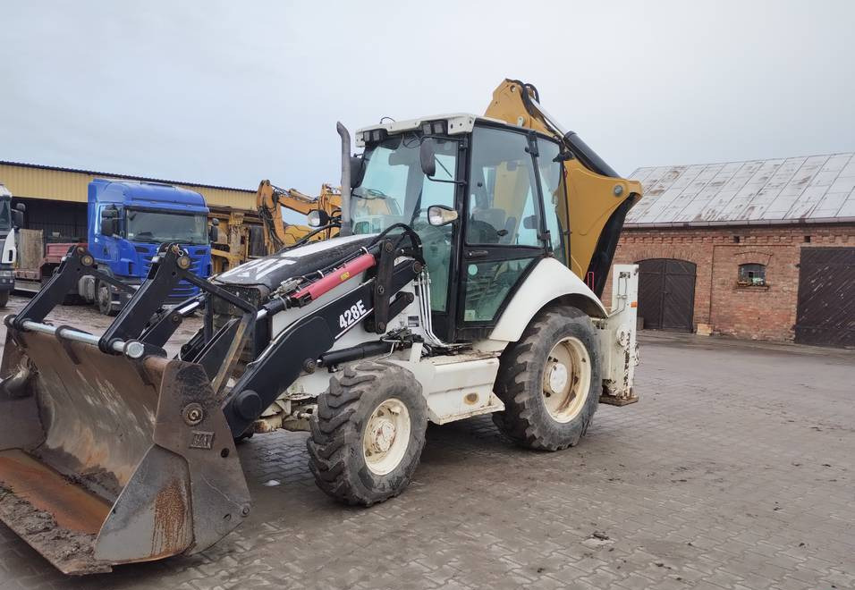 CAT Caterpillar 428E - מחפרון: תמונה 1 CAT Caterpillar 428E - מחפרון: תמונה 1