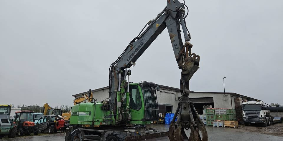 Koparka kołowa Liebherr A 316 Litronic chwytak podpory pług - מחפר גלגלים: תמונה 3 Koparka kołowa Liebherr A 316 Litronic chwytak podpory pług - מחפר גלגלים: תמונה 3