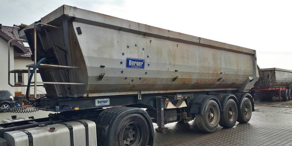 Naczepa wywrotka patelnia 27 m3 Berger N31 - סמיטריילר עם מזהיר: תמונה 1 Naczepa wywrotka patelnia 27 m3 Berger N31 - סמיטריילר עם מזהיר: תמונה 1