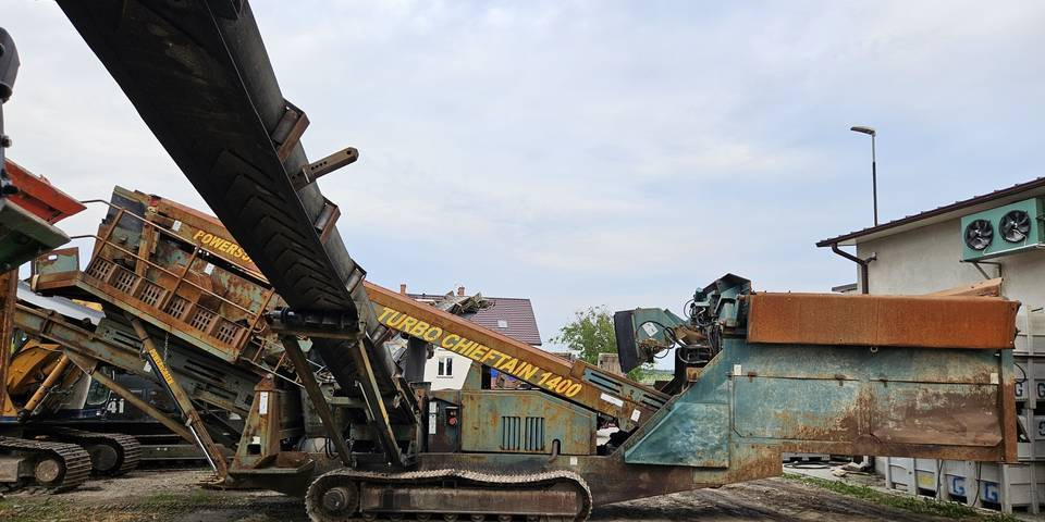 Przesiewacz mobilny Powerscreen Chieftain 1400 rozdrabniacz wibrokrata - משקף: תמונה 5 Przesiewacz mobilny Powerscreen Chieftain 1400 rozdrabniacz wibrokrata - משקף: תמונה 5
