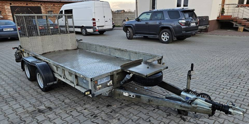 קרון נגרר לצמחים Przyczepa laweta Ifor Williams GP126 3500 kg: תמונה 8