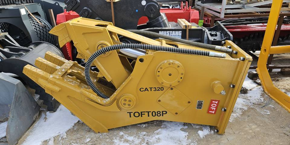 Szczęka krusząca do koparki Cat 320 TOFT 08P nowa nożyce wyburzeniowe - מזמרת הריסה: תמונה 1 Szczęka krusząca do koparki Cat 320 TOFT 08P nowa nożyce wyburzeniowe - מזמרת הריסה: תמונה 1