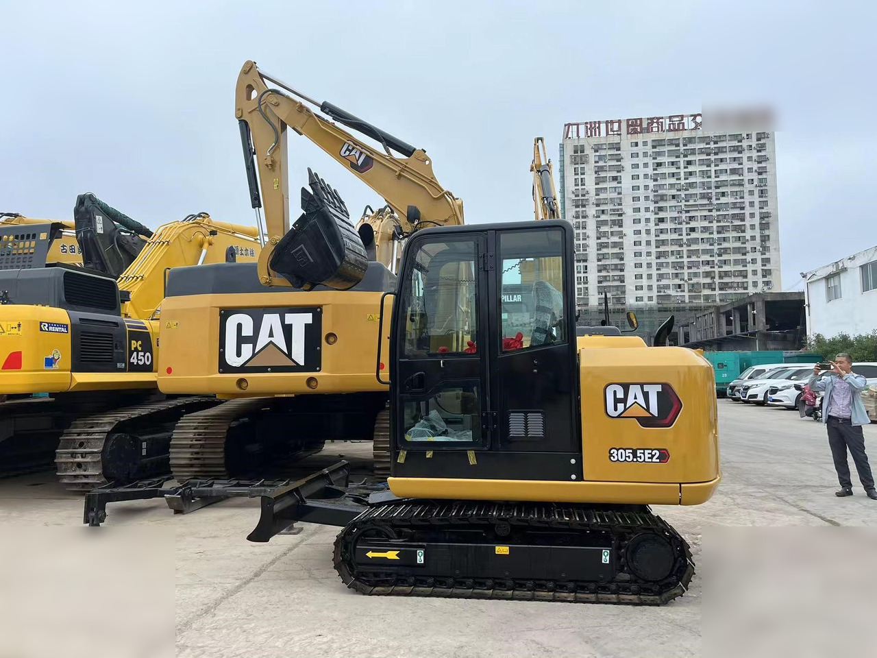 CATERPILLAR 305.5E2 - מיני מחפר: תמונה 1 CATERPILLAR 305.5E2 - מיני מחפר: תמונה 1