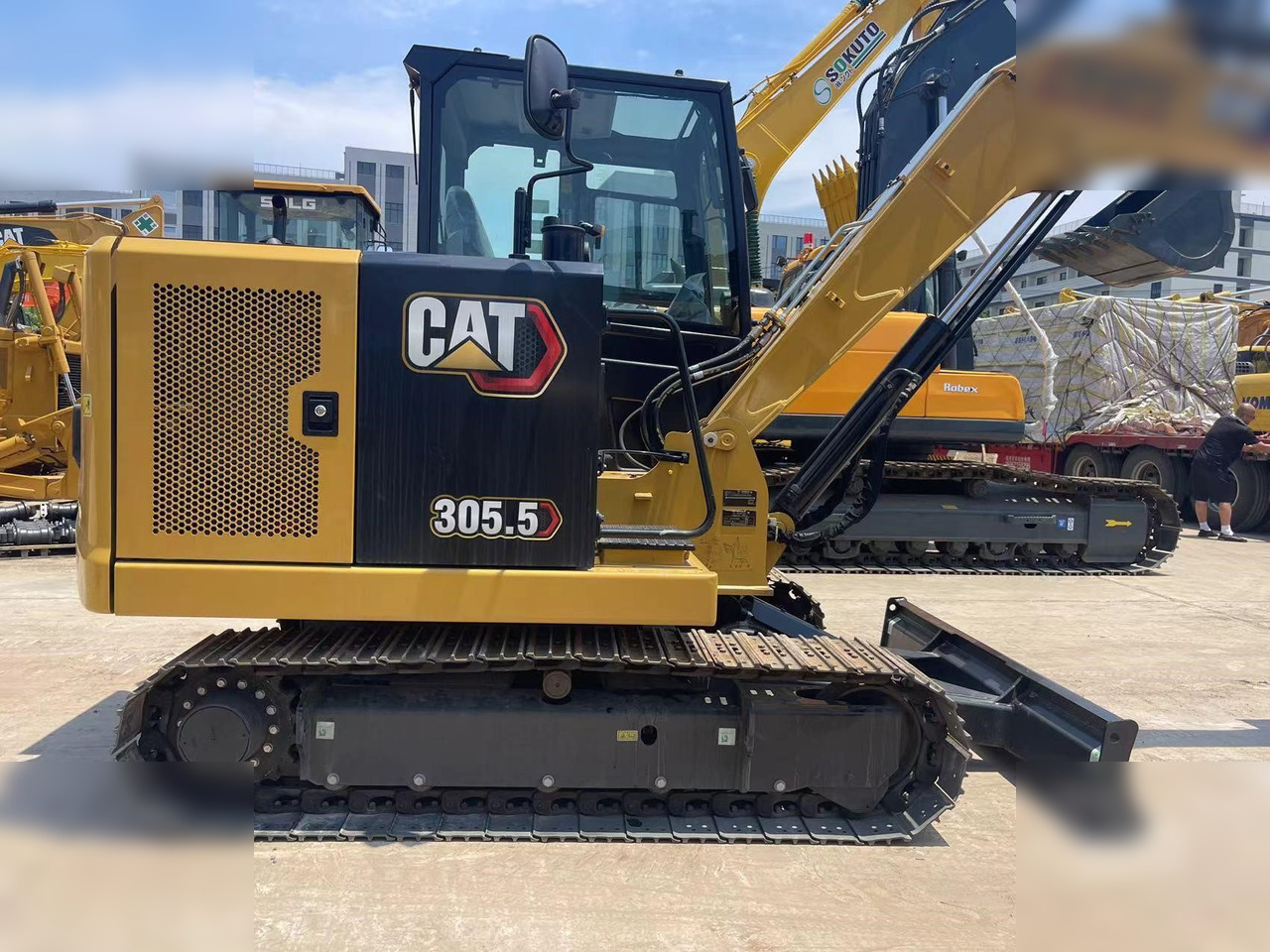 CATERPILLAR 305.5 - מיני מחפר: תמונה 5 CATERPILLAR 305.5 - מיני מחפר: תמונה 5