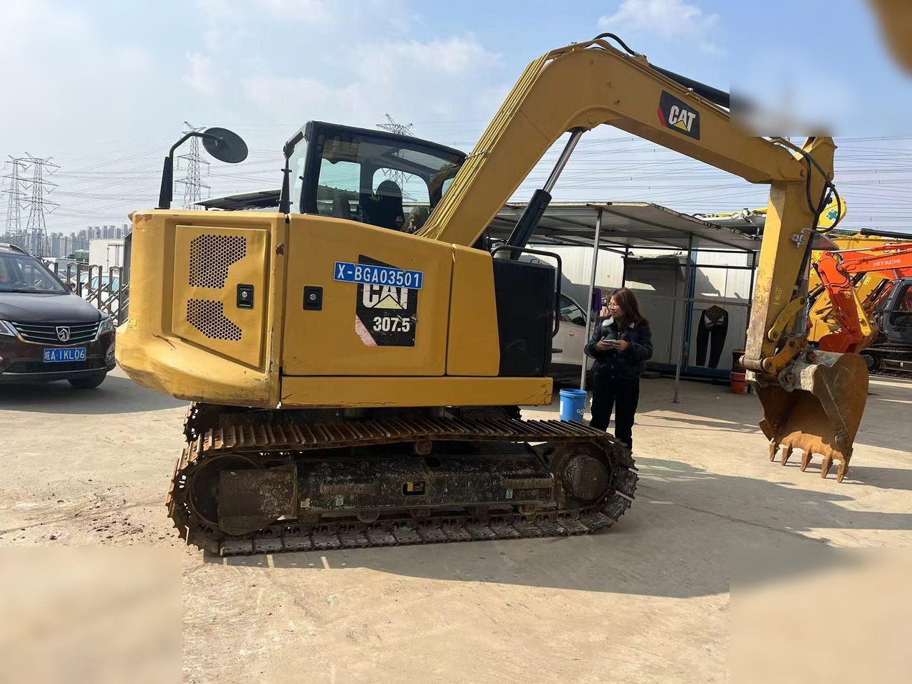 CATERPILLAR 307.5 - מחפר סורק: תמונה 3 CATERPILLAR 307.5 - מחפר סורק: תמונה 3
