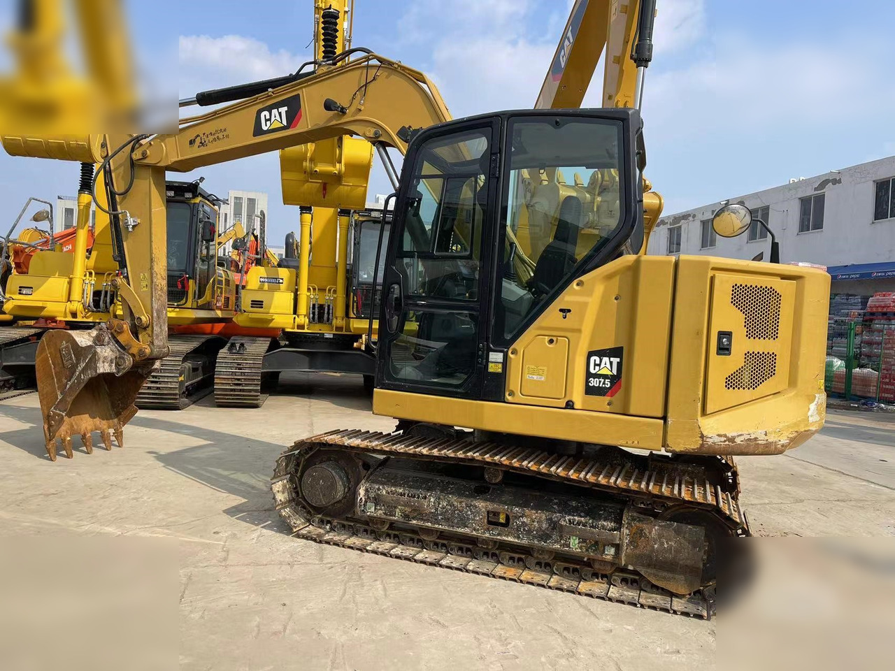 CATERPILLAR 307.5 - מחפר סורק: תמונה 2 CATERPILLAR 307.5 - מחפר סורק: תמונה 2