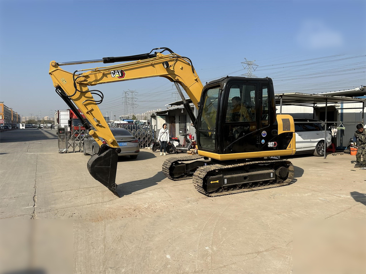 CATERPILLAR 307D - מחפר סורק: תמונה 4 CATERPILLAR 307D - מחפר סורק: תמונה 4