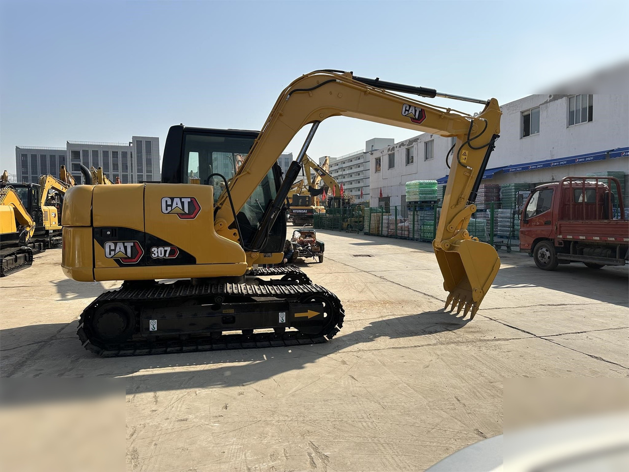 CATERPILLAR 307D - מחפר סורק: תמונה 2 CATERPILLAR 307D - מחפר סורק: תמונה 2