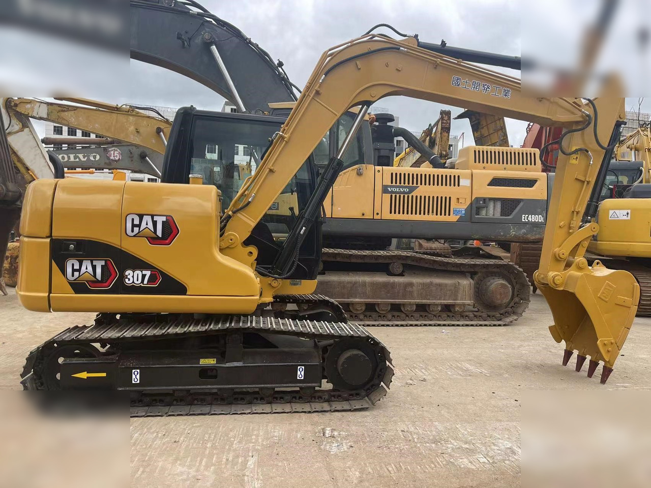 CATERPILLAR 307D - מחפר סורק: תמונה 1 CATERPILLAR 307D - מחפר סורק: תמונה 1