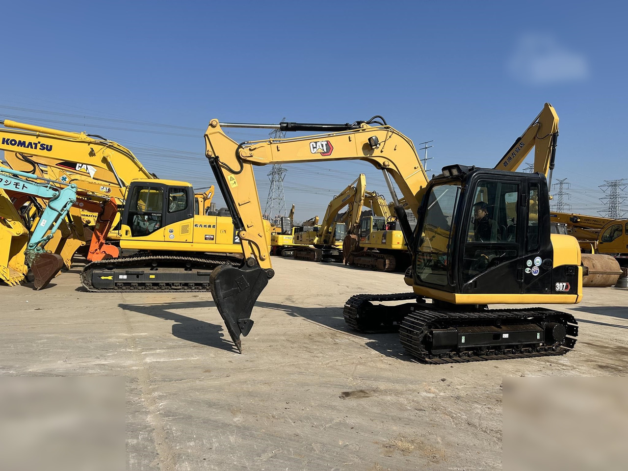 CATERPILLAR 307D - מחפר סורק: תמונה 1 CATERPILLAR 307D - מחפר סורק: תמונה 1
