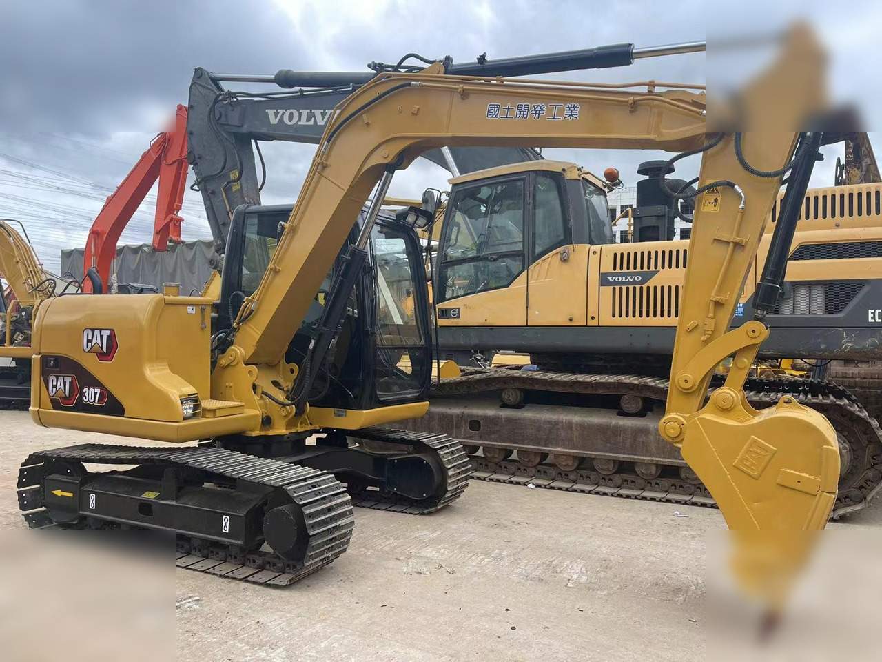 CATERPILLAR 307D - מחפר סורק: תמונה 2 CATERPILLAR 307D - מחפר סורק: תמונה 2