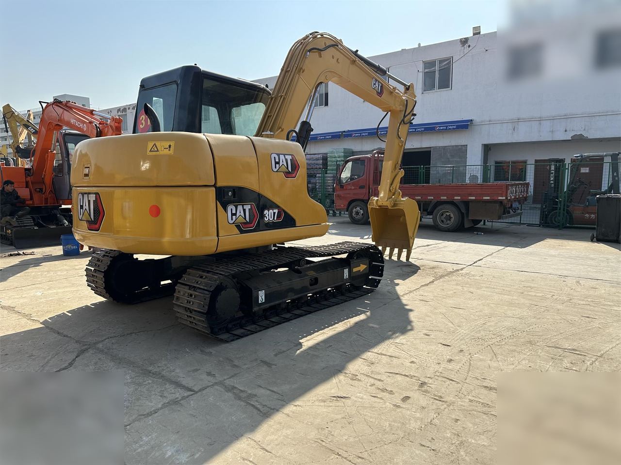 CATERPILLAR 307D - מחפר סורק: תמונה 4 CATERPILLAR 307D - מחפר סורק: תמונה 4