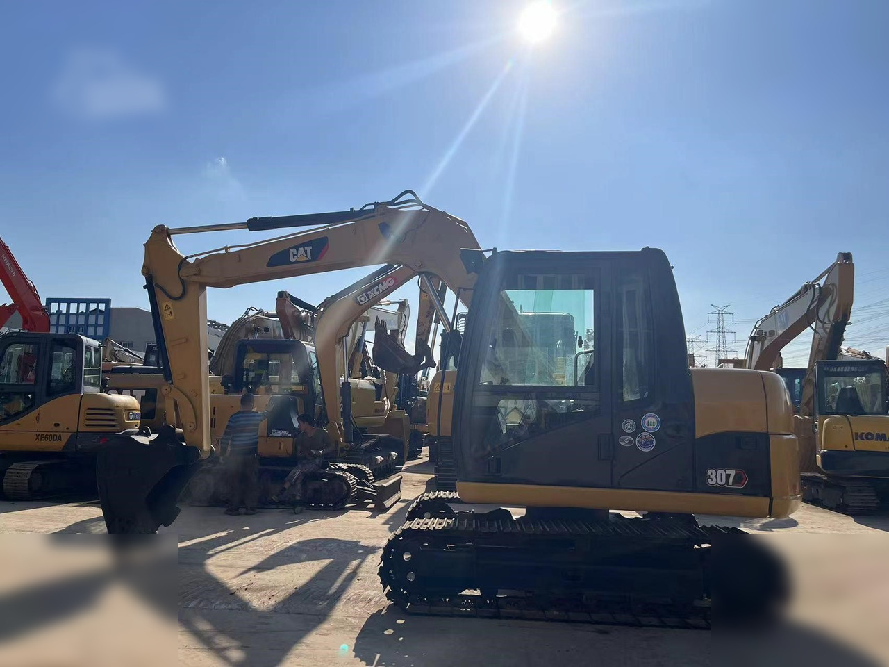 CATERPILLAR 307D - מחפר סורק: תמונה 1 CATERPILLAR 307D - מחפר סורק: תמונה 1