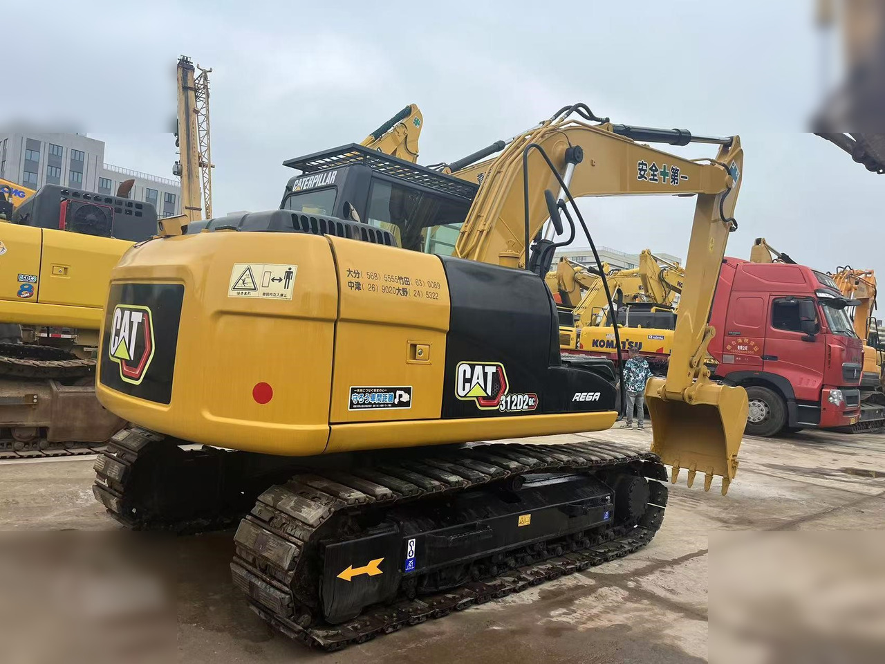 CATERPILLAR 312D2 GC - מחפר סורק: תמונה 1 CATERPILLAR 312D2 GC - מחפר סורק: תמונה 1