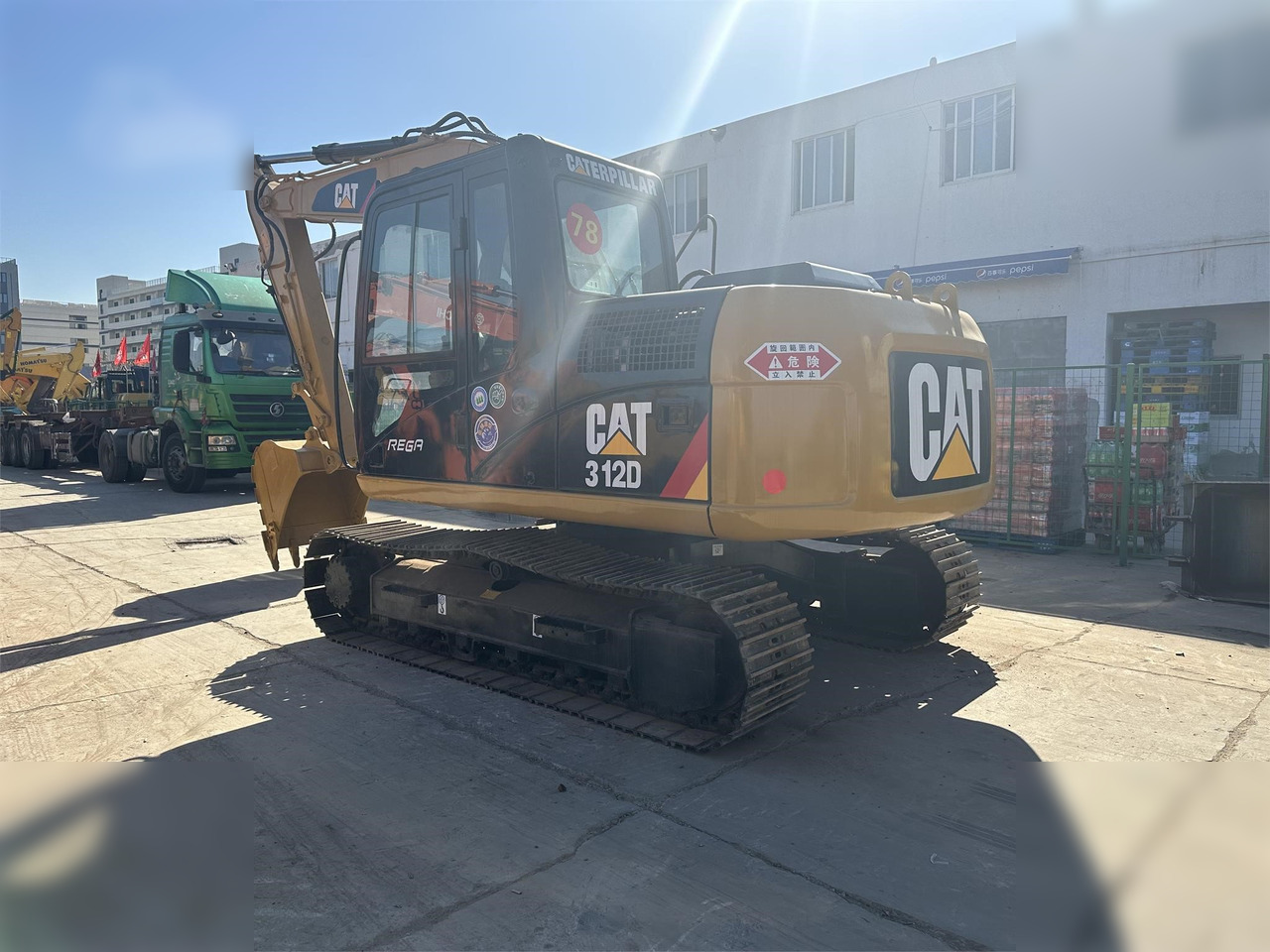 CATERPILLAR 312D - מחפר סורק: תמונה 2 CATERPILLAR 312D - מחפר סורק: תמונה 2