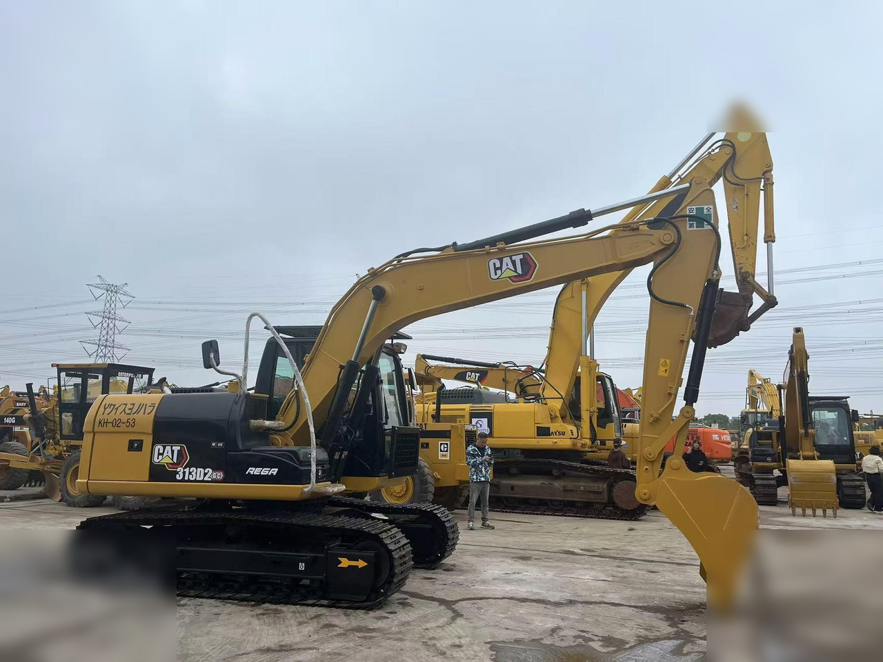 CATERPILLAR 313D2 GC - מחפר סורק: תמונה 1 CATERPILLAR 313D2 GC - מחפר סורק: תמונה 1
