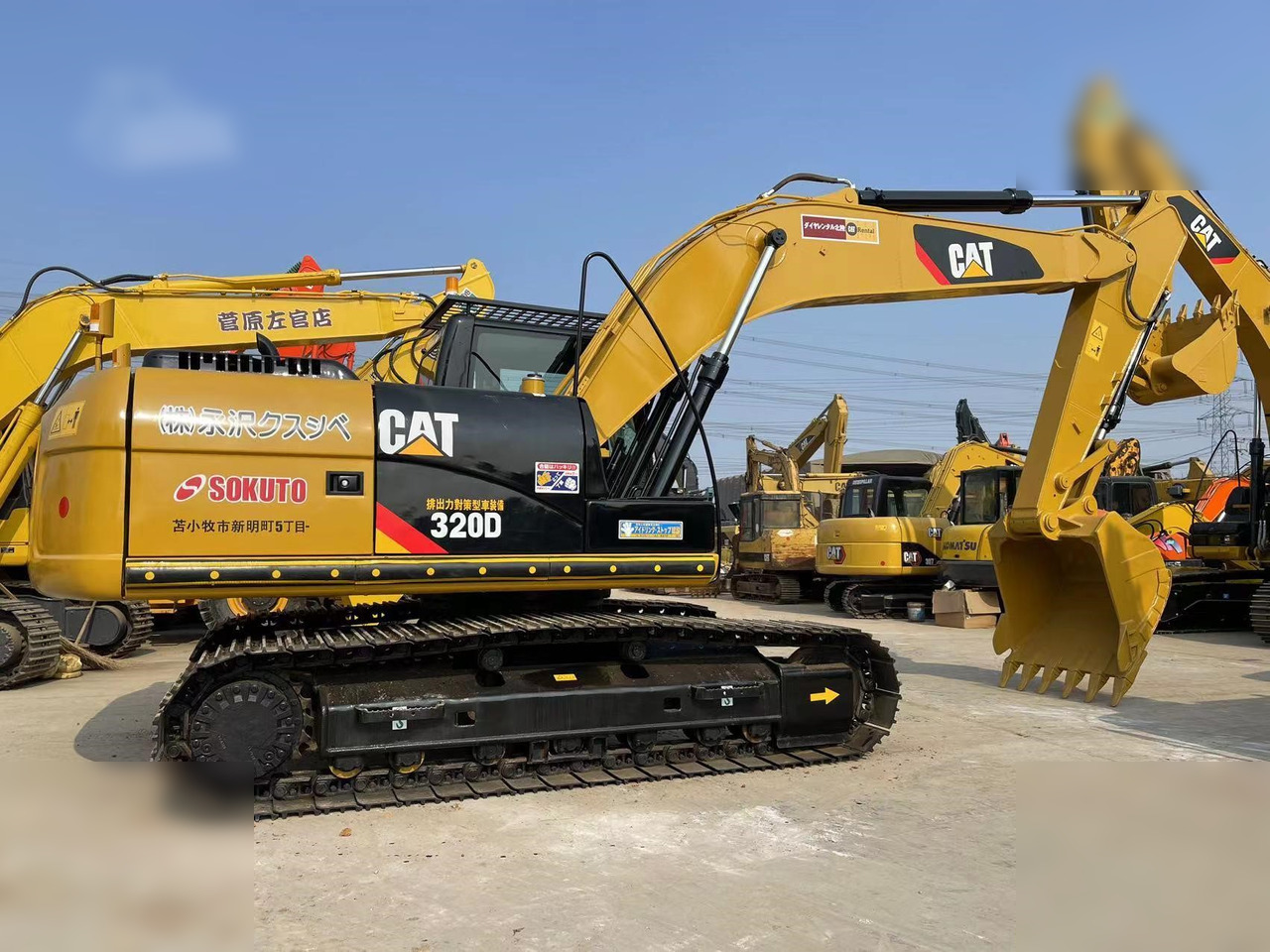 CATERPILLAR 320D - מחפר סורק: תמונה 3 CATERPILLAR 320D - מחפר סורק: תמונה 3