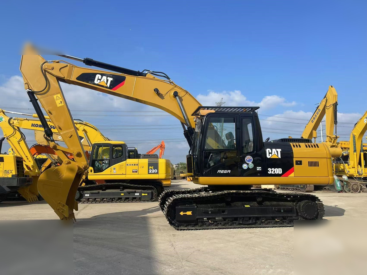 CATERPILLAR 320D - מחפר סורק: תמונה 1 CATERPILLAR 320D - מחפר סורק: תמונה 1