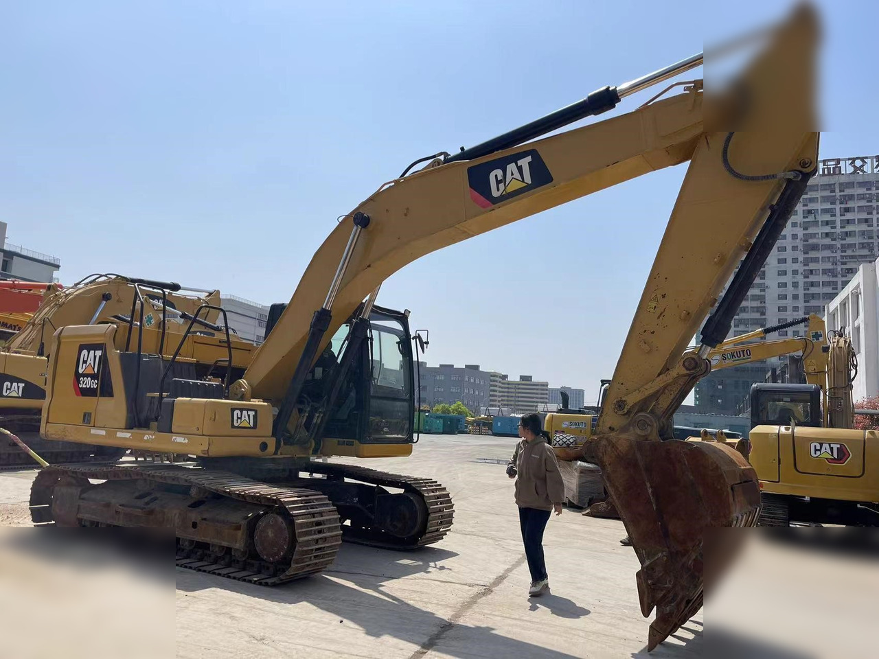 CATERPILLAR 320GC - מחפר סורק: תמונה 3 CATERPILLAR 320GC - מחפר סורק: תמונה 3