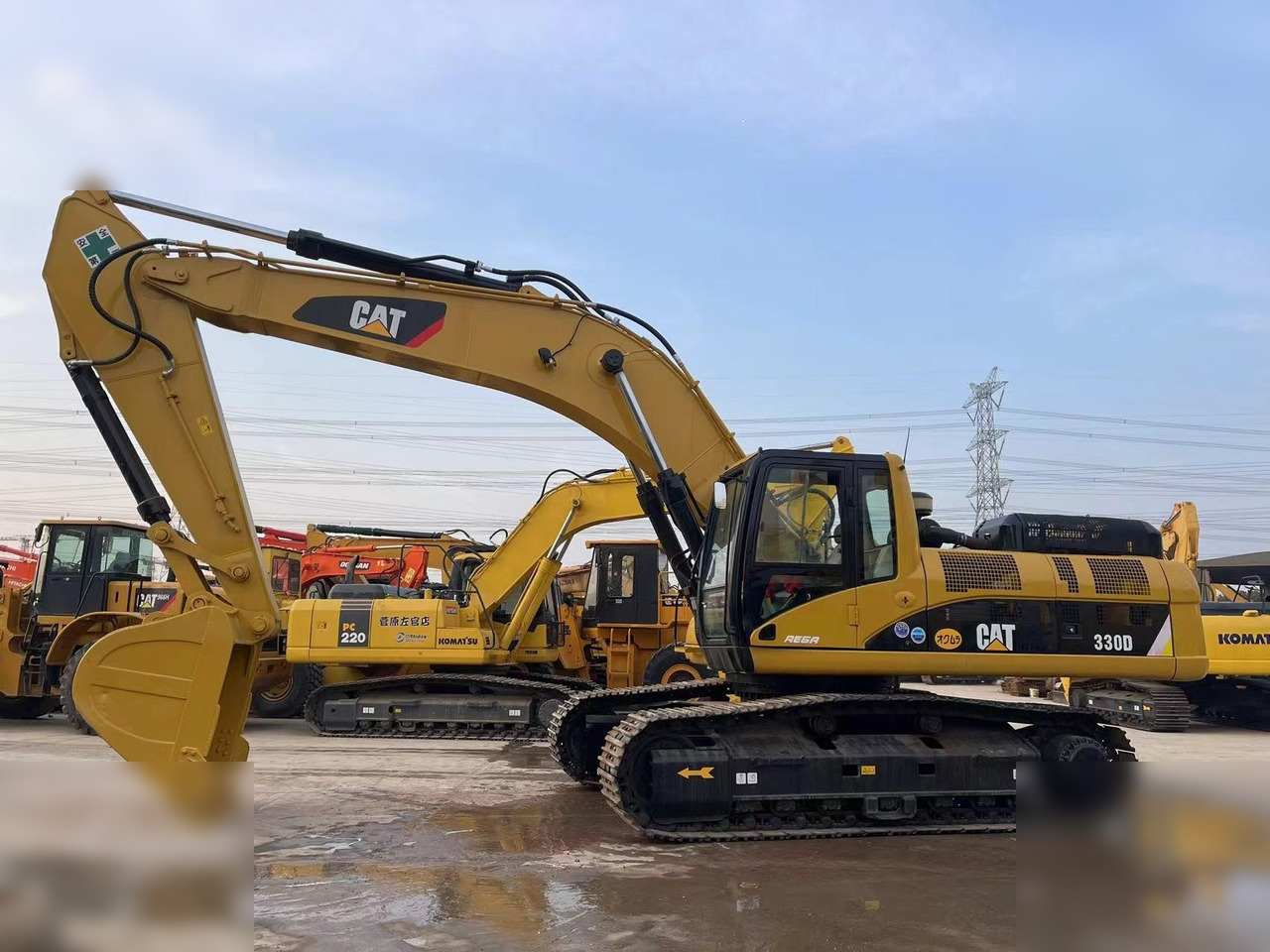 CATERPILLAR 330D - מחפר סורק: תמונה 2 CATERPILLAR 330D - מחפר סורק: תמונה 2