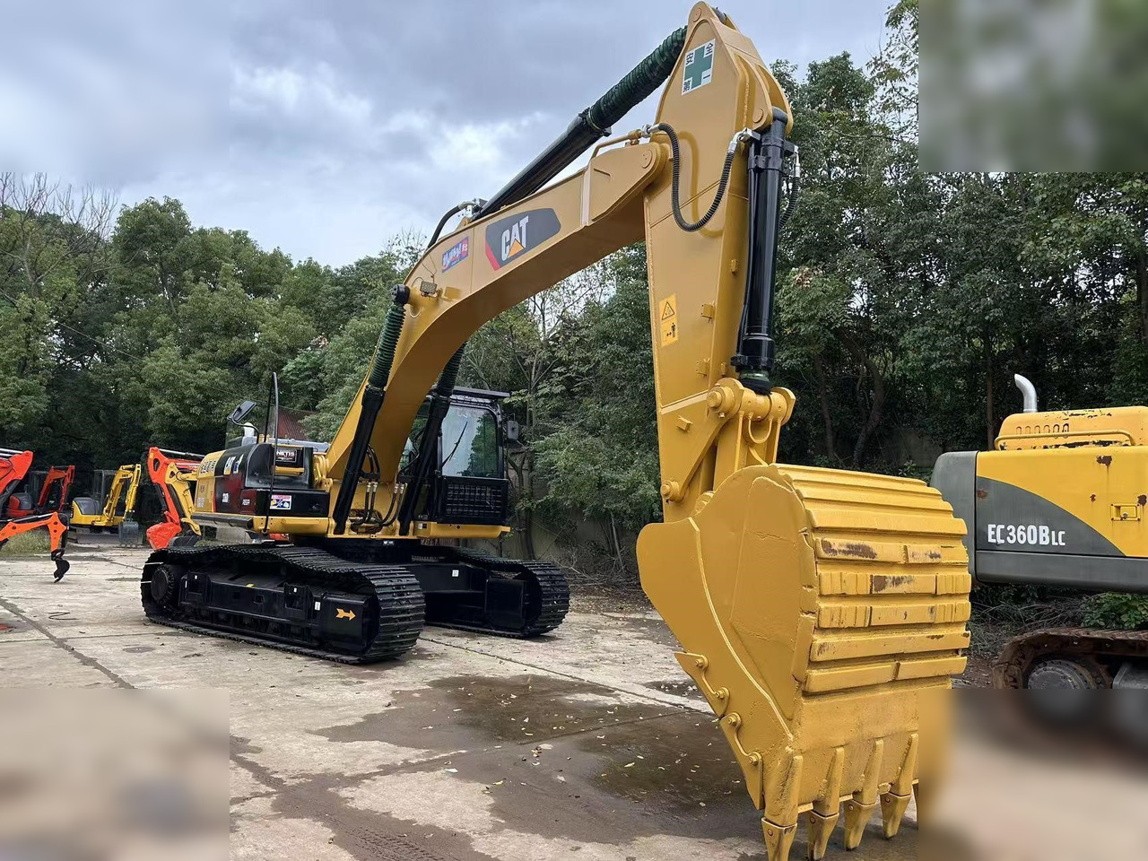 CATERPILLAR 336D - מחפר סורק: תמונה 1 CATERPILLAR 336D - מחפר סורק: תמונה 1