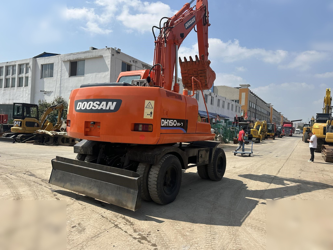 DOOSAN DH150W-7 - מחפר גלגלים: תמונה 3 DOOSAN DH150W-7 - מחפר גלגלים: תמונה 3