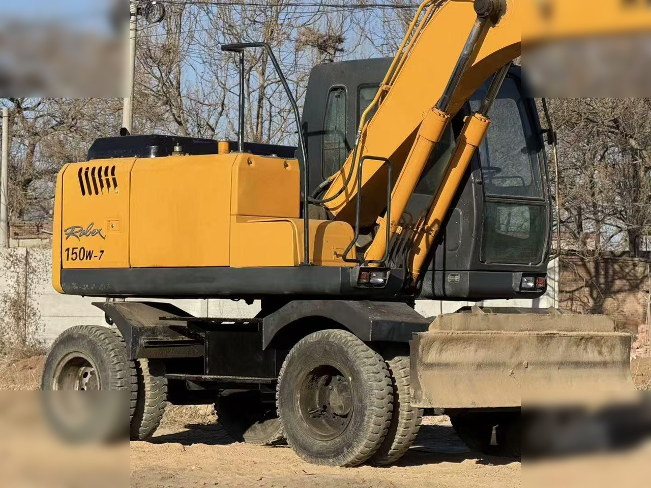 HYUNDAI ROBEX 150W-7A - מחפר גלגלים: תמונה 4 HYUNDAI ROBEX 150W-7A - מחפר גלגלים: תמונה 4