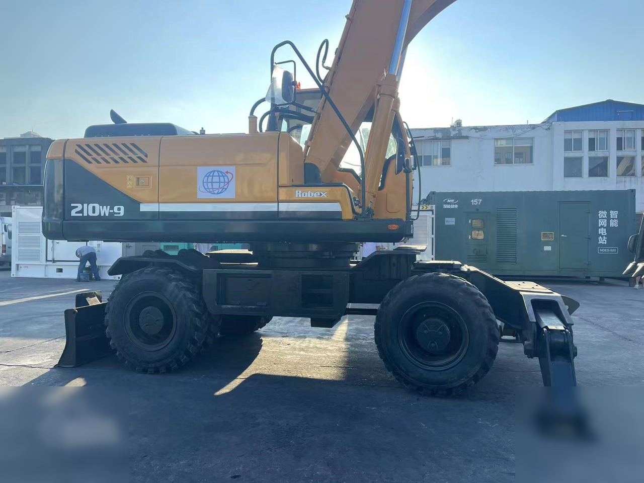 מחפר גלגלים HYUNDAI ROBEX 210W-9S: תמונה 7