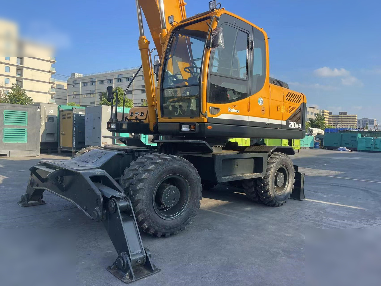 HYUNDAI ROBEX 210W-9 - מחפר גלגלים: תמונה 4 HYUNDAI ROBEX 210W-9 - מחפר גלגלים: תמונה 4