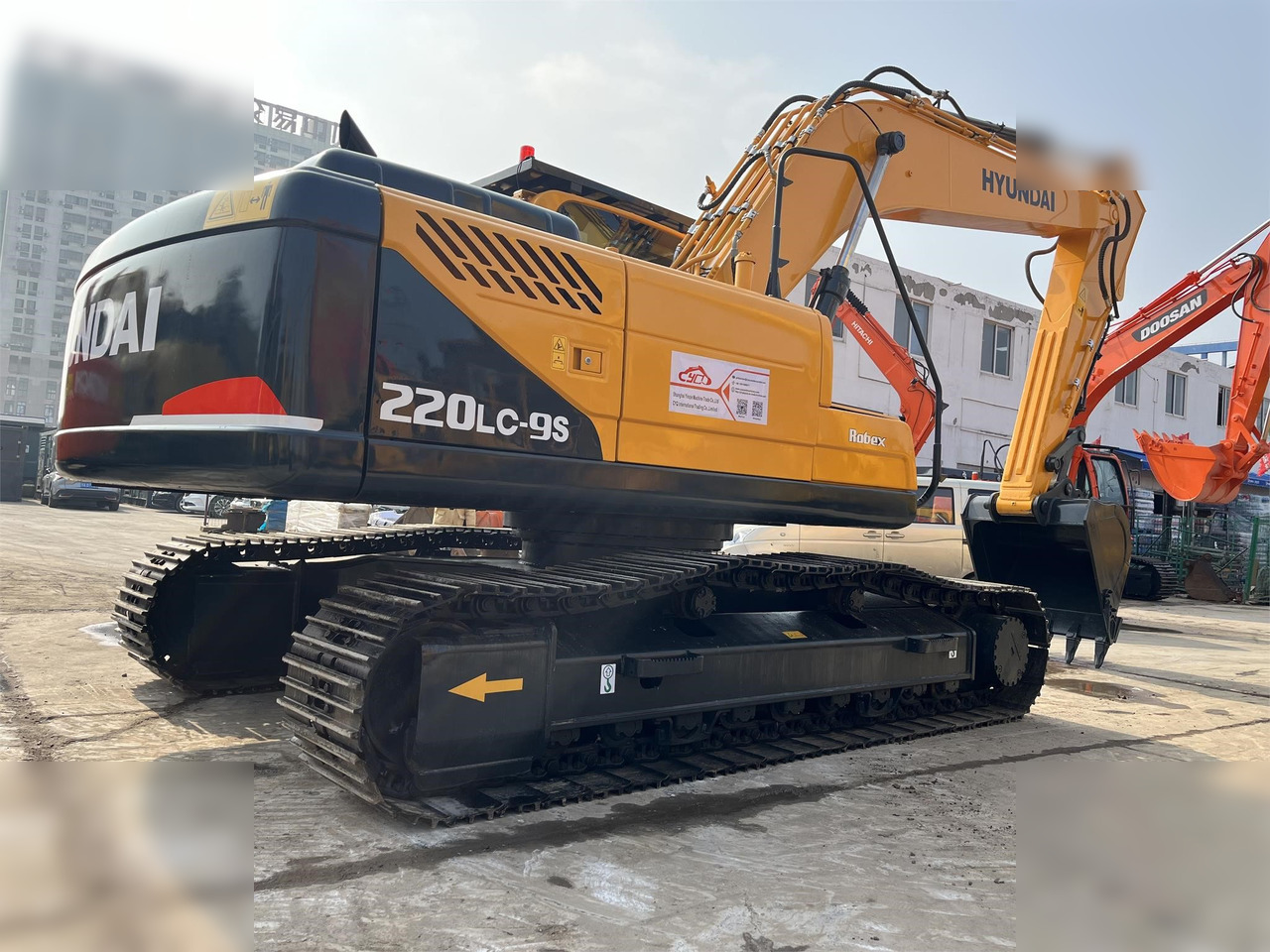 HYUNDAI ROBEX 220 LC-9S - מחפר סורק: תמונה 4 HYUNDAI ROBEX 220 LC-9S - מחפר סורק: תמונה 4