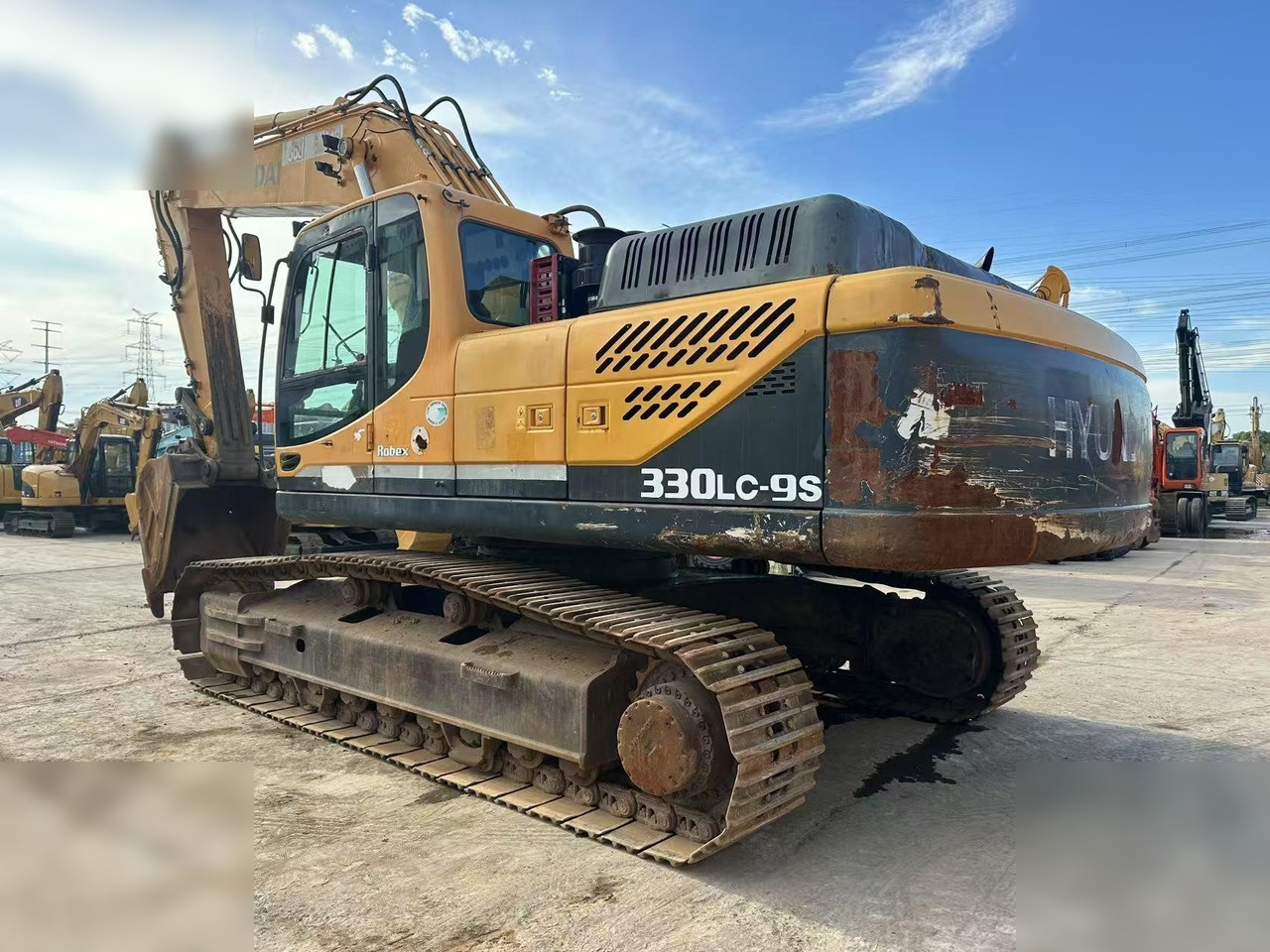 HYUNDAI ROBEX 330 LC-9S - מחפר סורק: תמונה 5 HYUNDAI ROBEX 330 LC-9S - מחפר סורק: תמונה 5