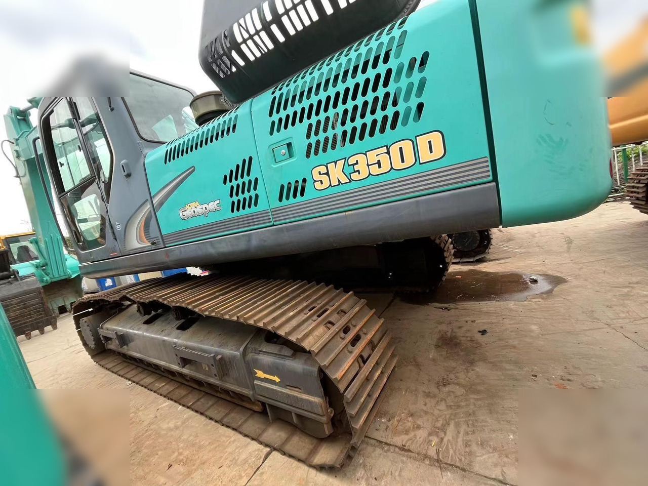 KOBELCO SK350D - מחפר סורק: תמונה 1 KOBELCO SK350D - מחפר סורק: תמונה 1