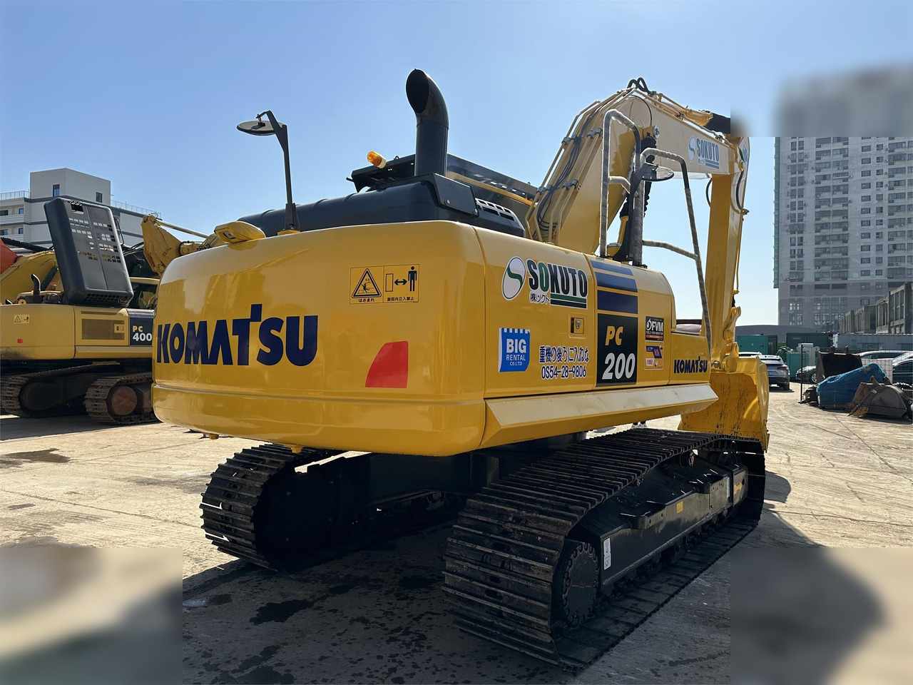 KOMATSU PC200-8 - מחפר סורק: תמונה 4 KOMATSU PC200-8 - מחפר סורק: תמונה 4