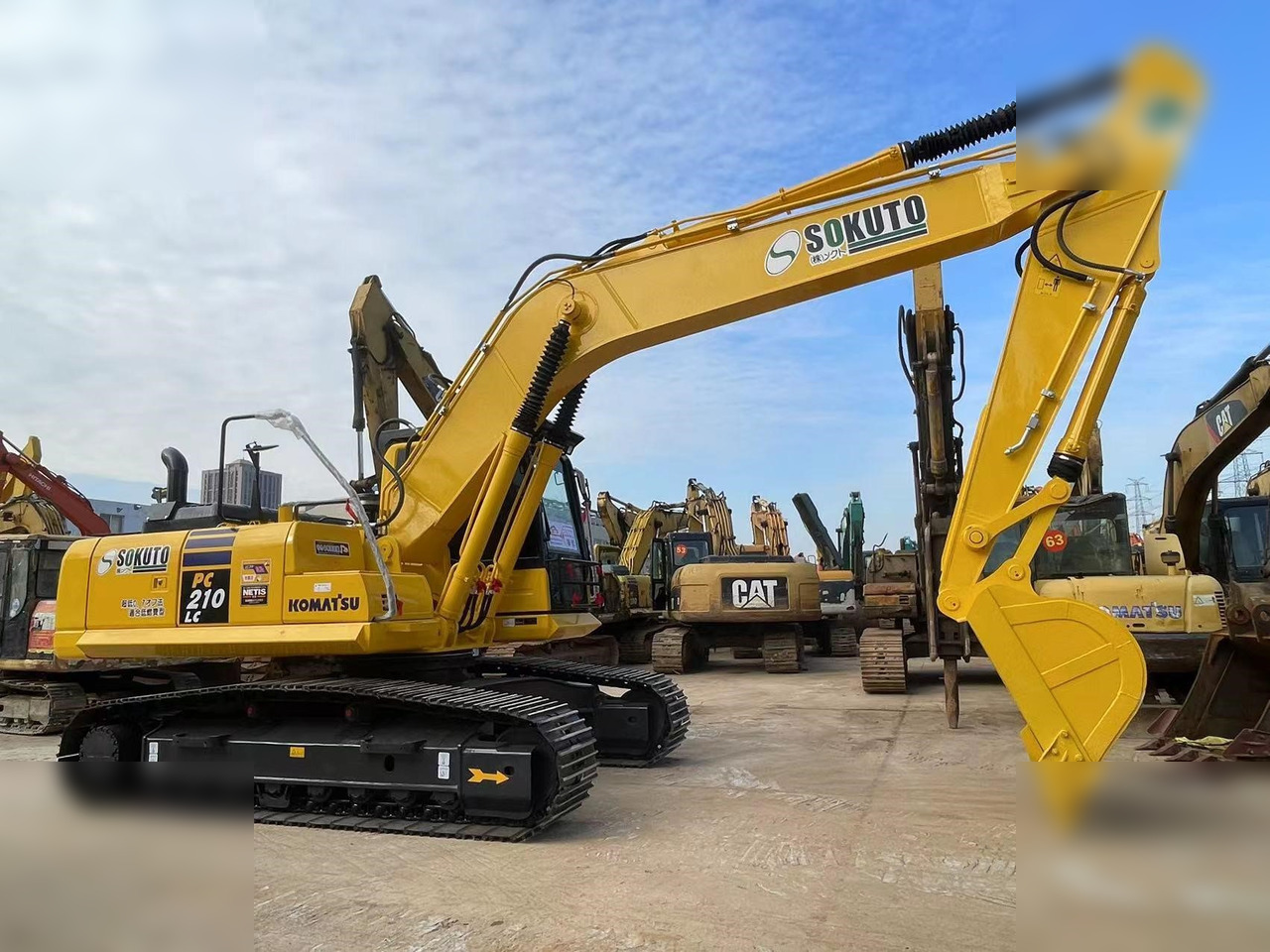 KOMATSU PC210 LC-8 - מחפר סורק: תמונה 2 KOMATSU PC210 LC-8 - מחפר סורק: תמונה 2