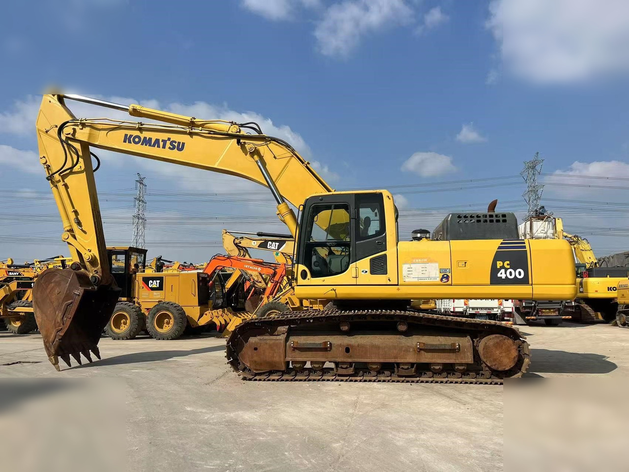 KOMATSU PC400-8R - מחפר סורק: תמונה 1 KOMATSU PC400-8R - מחפר סורק: תמונה 1