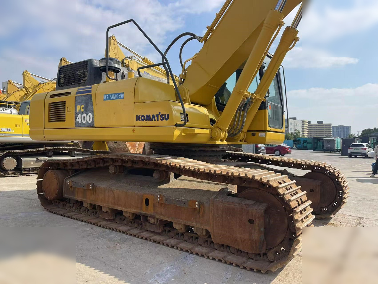 KOMATSU PC400-8 - מחפר סורק: תמונה 4 KOMATSU PC400-8 - מחפר סורק: תמונה 4