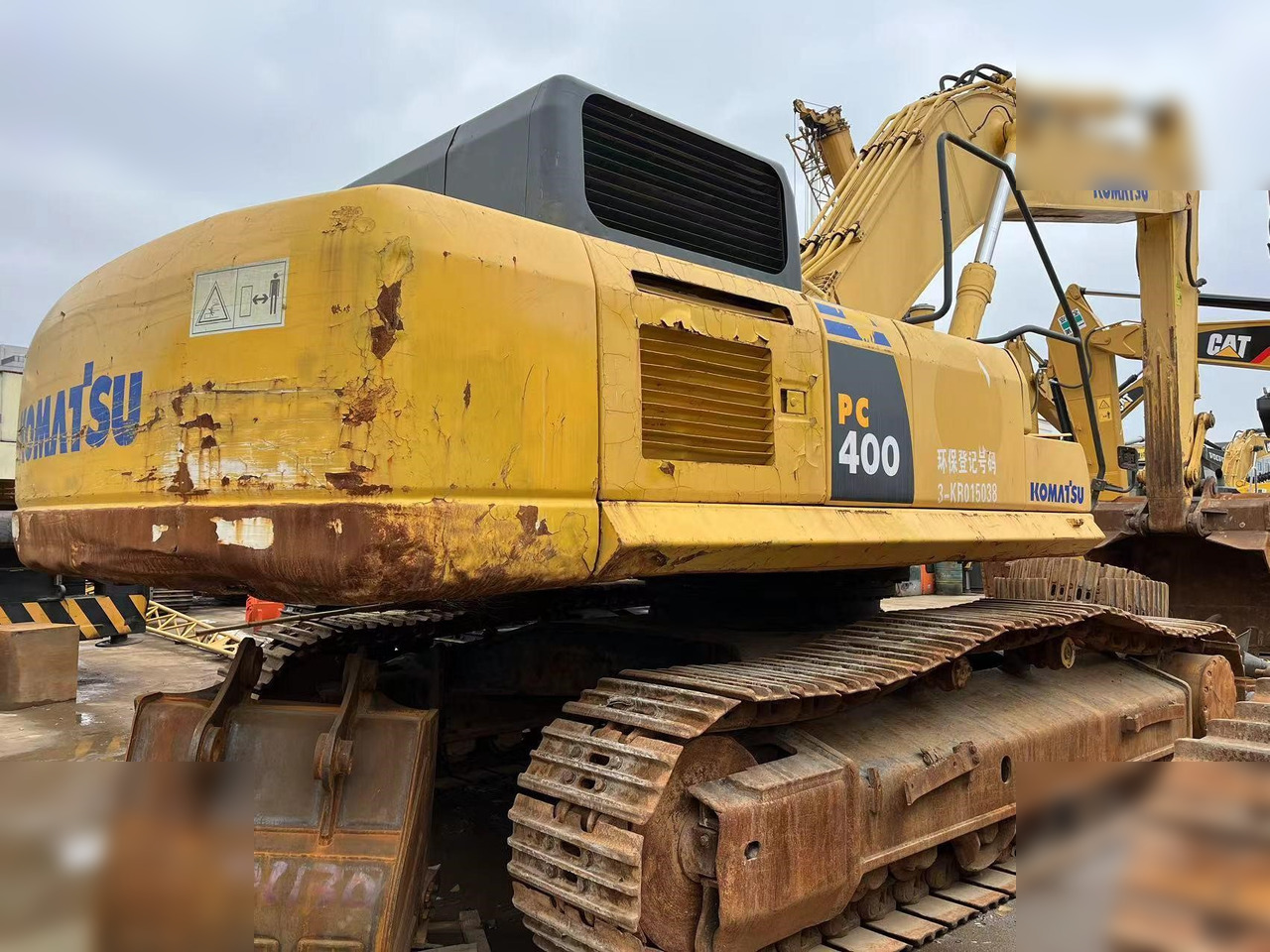 KOMATSU PC400-8 - מחפר סורק: תמונה 4 KOMATSU PC400-8 - מחפר סורק: תמונה 4