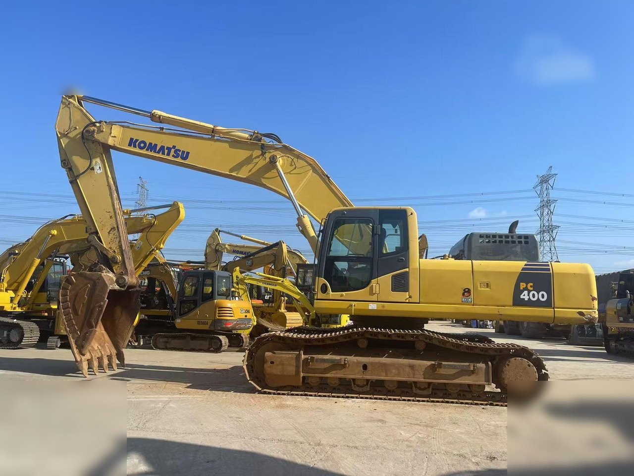 KOMATSU PC400-8 - מחפר סורק: תמונה 1 KOMATSU PC400-8 - מחפר סורק: תמונה 1