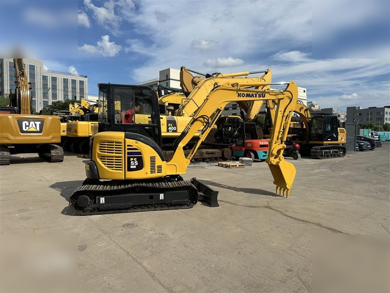 KOMATSU PC55MR-2 - מיני מחפר: תמונה 1 KOMATSU PC55MR-2 - מיני מחפר: תמונה 1