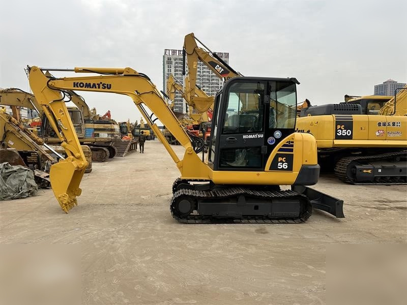 KOMATSU PC56-7 - מיני מחפר: תמונה 1 KOMATSU PC56-7 - מיני מחפר: תמונה 1