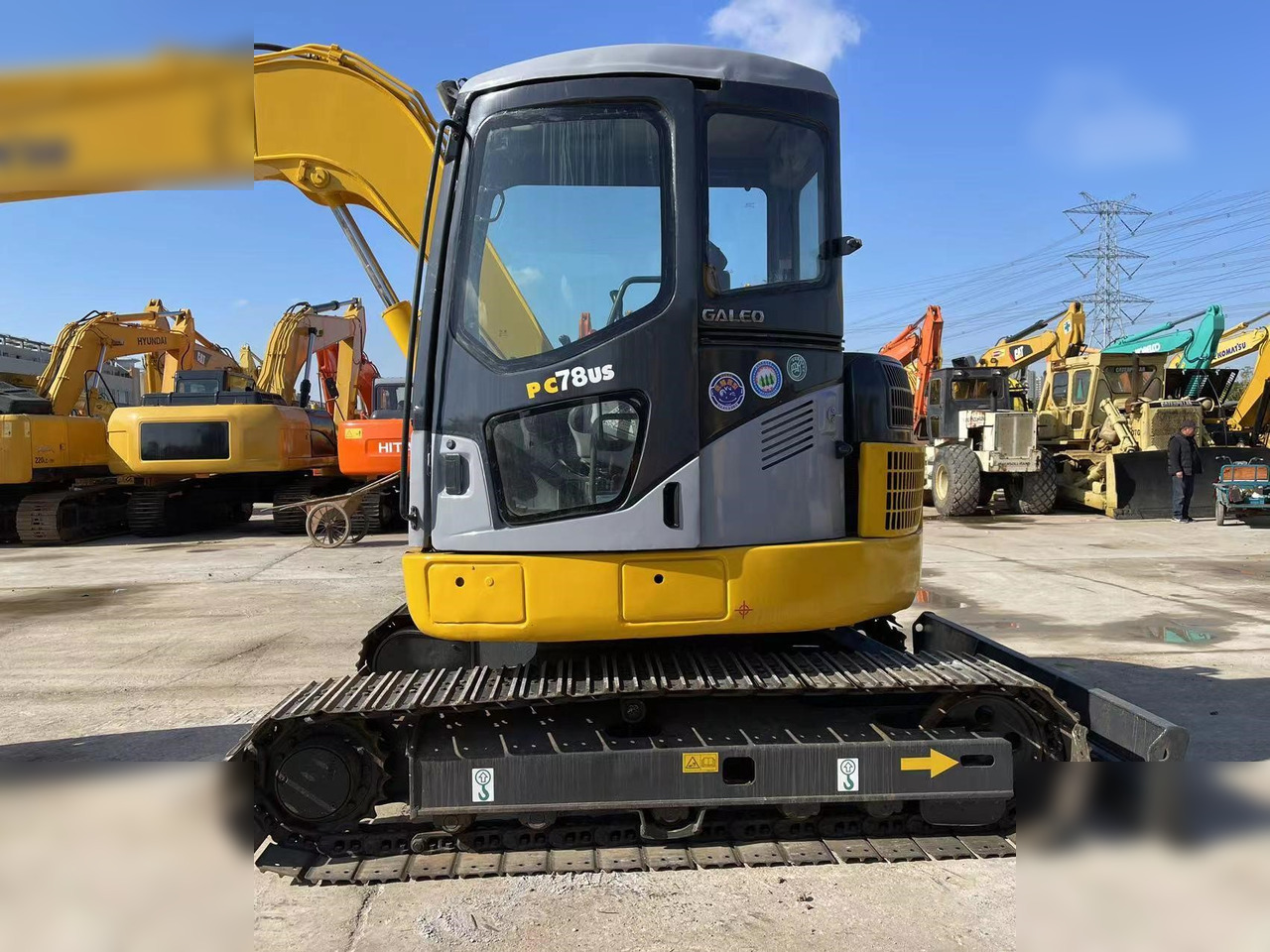 KOMATSU PC78US-6N0 - מחפר סורק: תמונה 1 KOMATSU PC78US-6N0 - מחפר סורק: תמונה 1